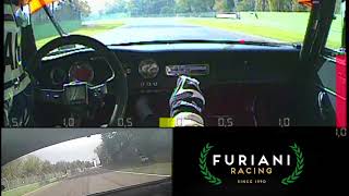 Furiani Racing Alfa Romeo GTA vs Lotus Cortina at Imola  Onboard [upl. by Ryder]