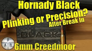 6mm Creedmoor  Evaluating Hornady Black 105 gr HPBT [upl. by Ttcos85]