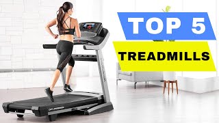 TOP 5 BEST TREADMILL 2024 REVIEW  FOLDING TREADMILLS FOR HOME GYM WALKING amp RUNNING ALL BUDGET [upl. by Komsa134]