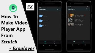 How To Make Video Player App In Android Studio  Runtime Permission Exoplayer Tutorial  Part 2 [upl. by Enoed994]