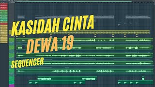 Kasidah Cinta  Dewa 19 Backing Track Sequencer [upl. by Irec911]