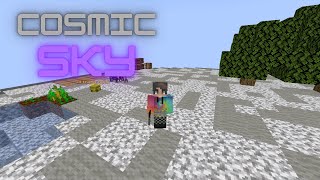 Cosmic Sky Is Back Minecraft SkyBlock [upl. by Odnomra]