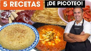 5 RECETAS FACILES PARA TRIUNFAR EN UNA FIESTA O CUMPLEAÑOS [upl. by Colpin]