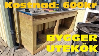 Bygger ett utekök för 600kr [upl. by Aletha]