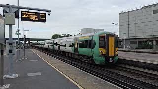 Gatwick Airport Trainstation Traffic [upl. by Onailime]