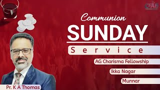 🔴 SUNDAY SERVICE 10Nov2024  Malayalam  Tamil  Rev K A Thomas  CFAG  Munnar [upl. by Atsejam776]