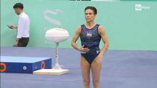 Oksana Chusovitina UZB 🥈  Vault Final  Baku World Cup 2023 [upl. by Town]