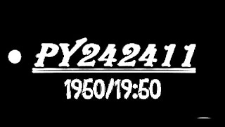 py2424ll  1950  1950  LLplay [upl. by Otrebogad94]