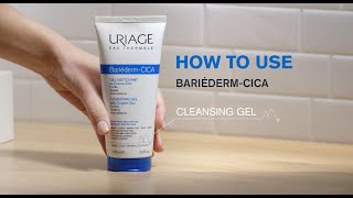 URIAGE BARIEDERM CICA  GEL  How to use [upl. by Adnohs732]