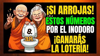 SI HOY TIRAS ESTOS NUMEROS EN TU INODORO  FELICIDADES GANARAS LA LOTERIA DE HOY🧡💛El Monje Latino [upl. by Dduj]