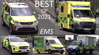 Ambulances and EMS responding  BEST OF 2021 [upl. by Veneaux]