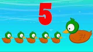 Nursery Rhymes By Kids Baby Club  Five Little Ducks  Nursery Rhymes [upl. by Eellehs502]