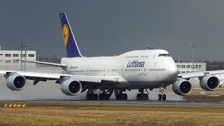 40 MINUTES PLANESPOTTING at Frankfurt  BOEING 747 Airbus A340 MD11 B787 4K [upl. by Blodgett]