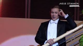 NEUE STIMMEN 2018  Master Class Patrik Reiter sings quotGrüß euch Gott alle miteinanderquot [upl. by Kellia]