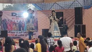 Chatth pooja in Rewari Haryana Radha Krishna Dance Performance [upl. by Hillard339]