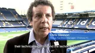 Chelsea FC the first premier league club to install the ArenaVision LED lighting system [upl. by Areid]