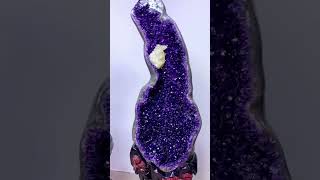 Large Double Twins Unique Amethyst Geode 260kg height 172cm [upl. by Neliac19]