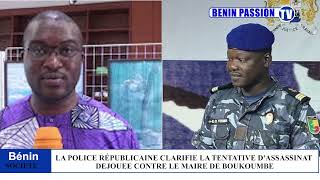 LA POLICE RÉPUBLICAINE CLARIFIE LA TENTATIVE DASSASSINAT DEJOUEE CONTRE LE MAIRE DE BOUKOUMBE [upl. by Sucerdor]