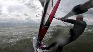 Windsurfing  Wijk aan Zee 100924 [upl. by Ketti]