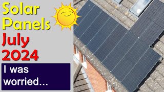 July 2024  I Was Worried Solar Panel Generation Results [upl. by Shiri]