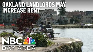 Oakland Landlords May Be Able to Raise Rent Up 67 Highest Jump in Citys History [upl. by Vidal]