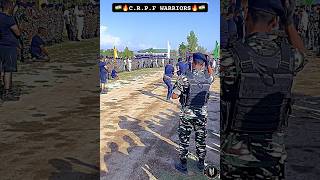 CRPF SOLDIERS 🔥 ON AND OFF FIELD 🥶 crpf kashmir shorts itbp viral [upl. by Niwri]