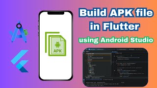 Build APK file in Flutter using Android Studio [upl. by Cilurzo]