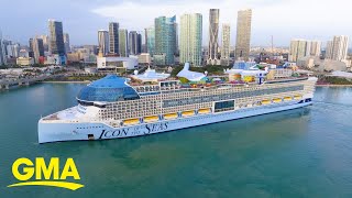 Royal Caribbeans Icon of the Seas designed with families in mind [upl. by Kaye]