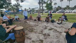 Great fun At Gulfport FlDrum Circle [upl. by Gertrud548]