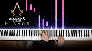 Assassins Creed Mirage  Main Theme Piano Cover [upl. by Nareht]