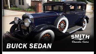 1931 Buick Series 60 Sedan  Smith Classic Cars [upl. by Eikciv357]