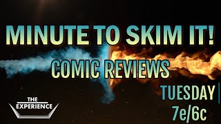 Minute To Skim It Live comic reviews of the new books hitting stores tomorrow [upl. by Michigan166]