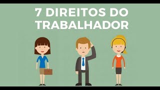 🔴 Direitos trabalhistas que você tem e não sabia [upl. by Hpotsirhc]