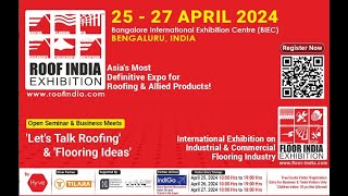 Roof India 2024 Recap Unveiling the Future of Roofing [upl. by Vanhomrigh]