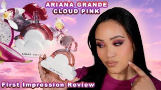 NEW💓ARIANA GRANDE CLOUD PINK PERFUME FIRST IMPRESSION REVIEW 💓 AMY GLAM ✨ [upl. by Noirad330]