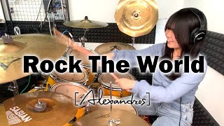 【Alexandros】quotRock The Worldquot 叩いてみた  Drum Cover【KANON】 [upl. by Roley265]