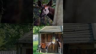 ओकापी okapi के जीवन से जुड़ी बाते wildlife animals [upl. by Carlos]