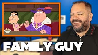 Cutaway Compilation Season 5  Family Guy Part 4  OFFICE BLOKES REACT [upl. by Ahsel]