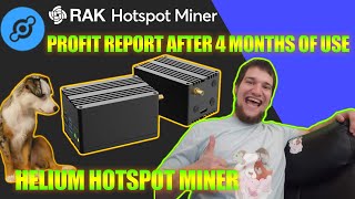 How Much Money Did I Make on my Helium RAK Hotspot Miner [upl. by Anitnemelc694]