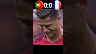 Match dramatis Portugal vs Prancis football shorts youtube [upl. by Bixler]