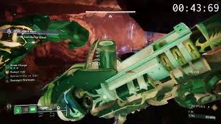 Aphelions Rest Master Lost Sector Speedrun in 103 Strand Titan [upl. by Urissa]