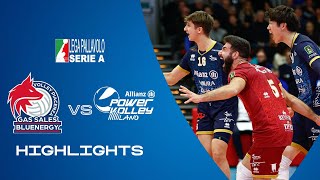 Piacenza vs Milano  Highlights  Superlega  Round 1 of the Quarterfinals [upl. by Holloway]