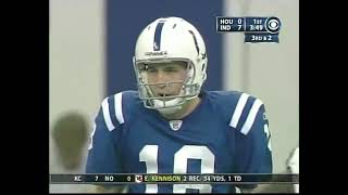 Indianapolis Colts vs Houston Texans Week 10 2004 [upl. by Ardied524]