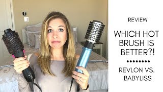 💇🏼‍♀️REVLON VS BABYLISS  Which Hot Air Brush is Better [upl. by Colton]