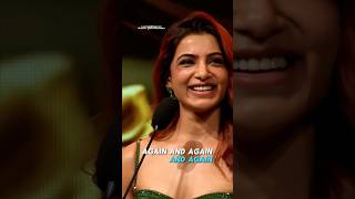 Samanthas⚡ Greatest Advice For Womens Samantha Ruth Prabhu Speech  Iifa Awards 2024 [upl. by Onoitna199]