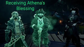 Sea of Thieves Receiving Athenas Blessing [upl. by Eltrym]