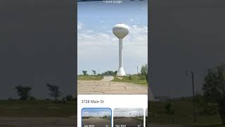 Rip deckerville water tower😭😭😭 googlemaps [upl. by Juliet261]