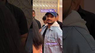 Munawar Faruqui Spotted At Movie Screening munawarfaruqui shots youtubeshorts munawar bollywood [upl. by Aniloj]