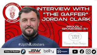 Hear the Gaffers Jordan Clark before today league game against Epsom amp Ewell Back to winning ways [upl. by Leggat422]