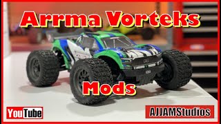 Arrma Vorteks Mods [upl. by Yblek]